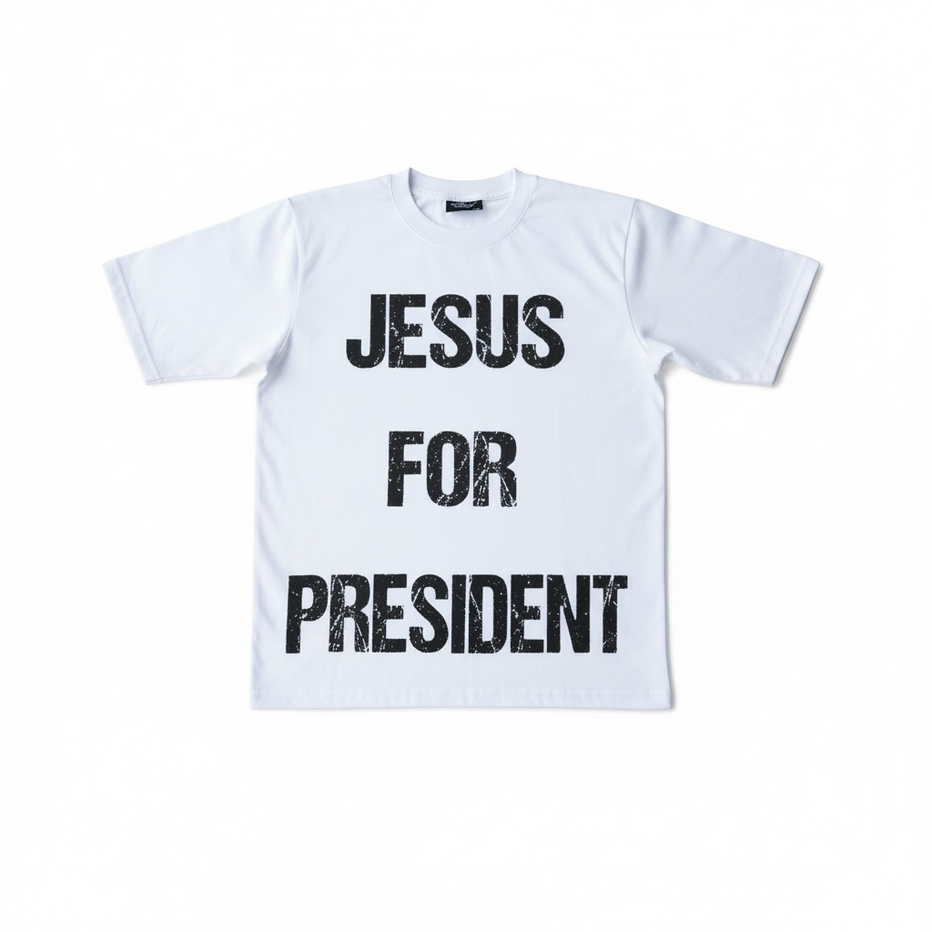 Jesus For President - Black Print