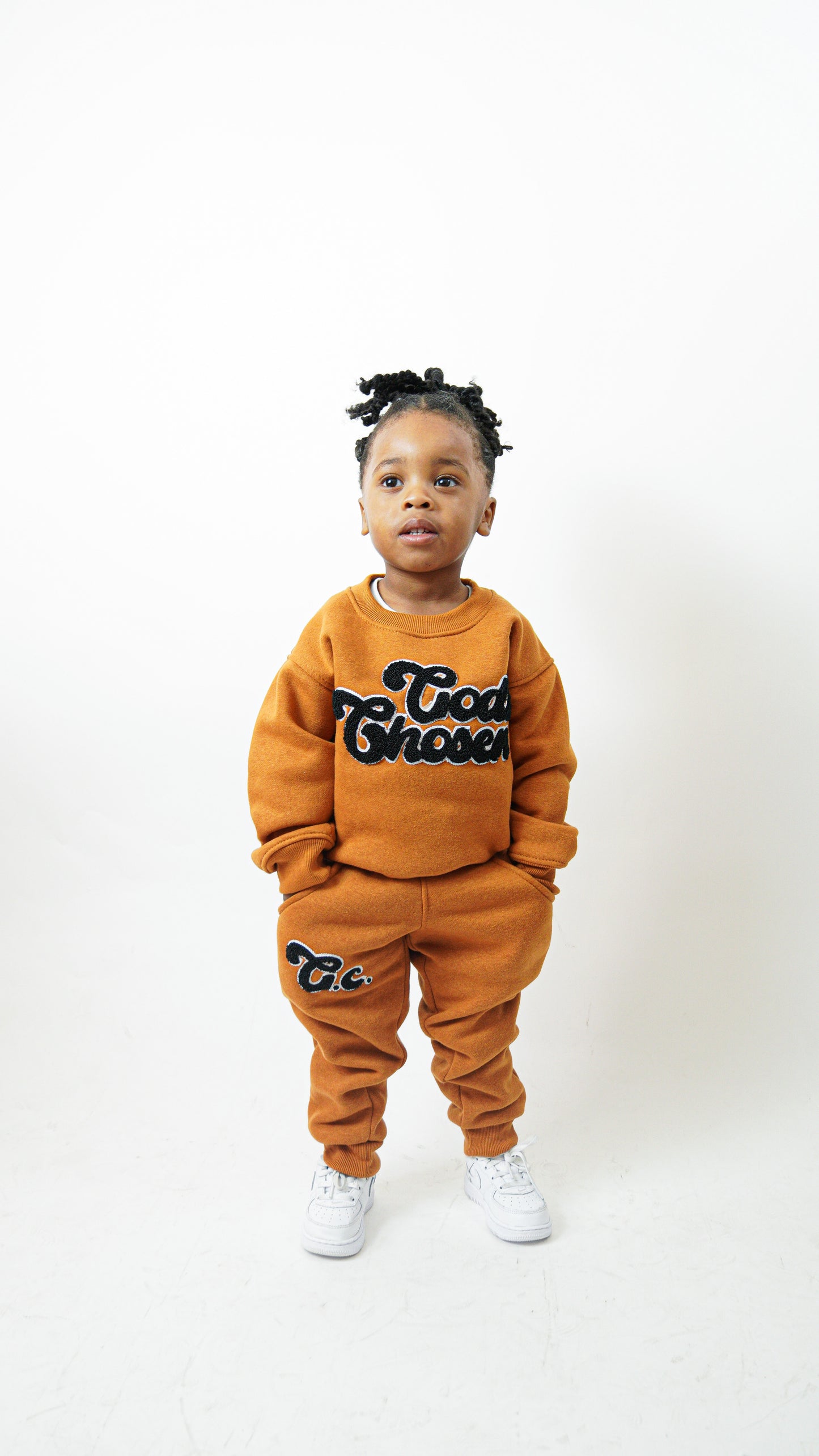 Kids Brown G.C. Sweatsuit